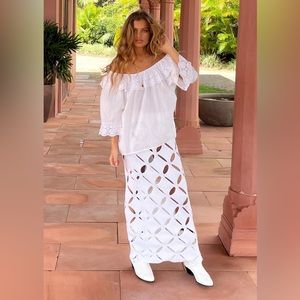 Verge Girl Wild and Free Knit MIDI Skirt